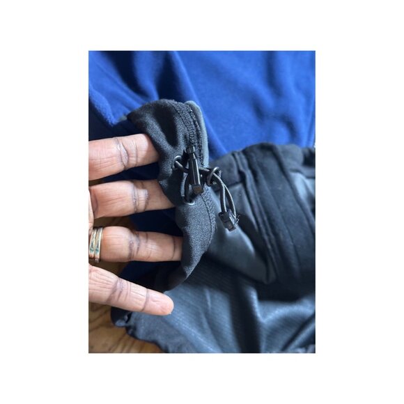 Vintage Mountain Hardwear Gore Mens Windstopper Vest Outdoors XL Blue & Black - Picture 11 of 13